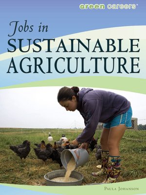 cover image of Jobs in Sustainable Agriculture